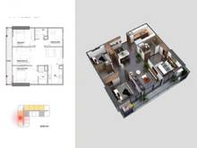 Hình ảnh Cần bán cc An bình Plaza 88m2 chia 3 ngủ, tầng đẹp đúng như hình ảnh