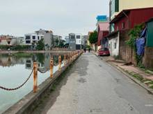 Hình ảnh Bán đất đấu giá Hồ Đầm Tranh, Cự Khối, view hồ, cực thoáng mát