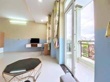 Hình ảnh Cho Thuê Căn Hộ 35M2 Hòa Bình, Đầy Đủ Nội Thất, Ban Công