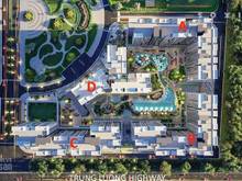 Hình ảnh West Gate nằm ngay trung tâm hành chính Bình Chánh, pháp lí rõ ràng