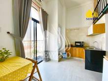 Hình ảnh Cho Thuê Căn Hộ Ban Công 35M2, Khuông Việt, Đầy Đủ Nội Thất