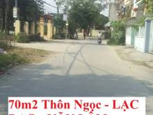 Hình ảnh Lô đất rẻ nhất Thôn Ngọc - Lạc Đạo – 70m2 – 850tr. Sổ đỏ chính chủ: lh