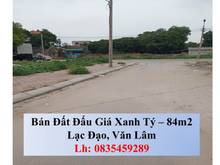 Hình ảnh Chính chủ cần bán lô 84m đấu giá Xanh Tý, Đường 13m có vỉa hè: lh