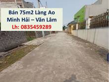 Hình ảnh Cần bán thửa đất tại Minh Hải, diện tích 75m2. Đường ô tô ra vào. Đườn