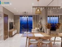 Hình ảnh 2PN 52m2 Tầng 6, View Đẹp Nội Thất Đầy Đủ Tặng Khoá Từ, View Phoá Hoa