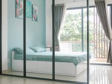 Hình ảnh CHDV 100% MỚI NỘI THẤT 1PN_ban công_máy giặt riêng