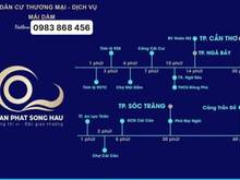 Hình ảnh biệt thư view sông vạn phát sông hậu tại thị trấn mái dầm hậu giang