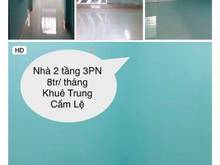 Hình ảnh Cho thuê nhà MT Khuê Trung Cẩm Lệ 2 tầng 3PN mới