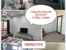 Hình ảnh Cho thuê nhà 2 tầng khu Đông Hải gần FPT 2PN full NT chỉ 5tr