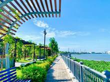 Hình ảnh Nhà phố mặt tiền sông, đầy đủ tiện ích ngay trung tâm Bến Lức, Long an