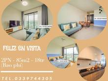 Hình ảnh Cho thuê căn 2PN - Feliz en Vista - 85m2 - 18triệu/tháng (bao phí QL)