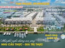 Hình ảnh Bán nhà mặt phố khu đô thị ven đô HCM Trung tâm thị trấn Bến Lức - Lon