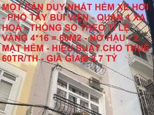 Hình ảnh Bán nhà 1 căn duy nhất HXH Bùi Viện Quận 1 60m2 giảm 2.7tỷ còn 14.8tỷ