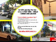 Hình ảnh Lô GÓC gần khu Tên Lửa - 16 tỷ -2 MẶT TIỀN - 100m2 - CHÍNH CHỦ LÂU ĐỜI