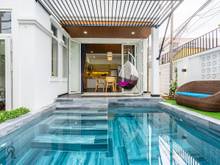Hình ảnh Nhà đẹp, 4 phòng ngủ, hồ bơi, gần biển Mỹ Khê- B413