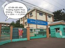 Hình ảnh Lô đất đối diện trường Huỳnh Thúc Kháng, Trảng Bom 125m giá 1.05 tỷ