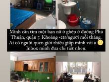 Hình ảnh [ TÌM BẠN NỮ Ở GHÉP QUẬN 7]  một bạn nữ ở ghép chung 2 người
