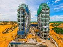 Hình ảnh Đất Biển xã Hòa Thắng, có 400m2 Thổ, Mặt Biển, View Apec.