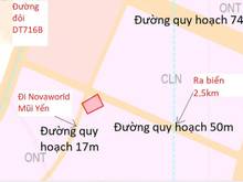 Hình ảnh Đất Biển Bình Thuận, 2 Mặt tiền rộng 30m, ra biển 2km.