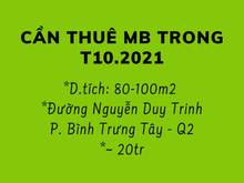 Hình ảnh Cần thuê MBKD 80 - 100m2 - Nguyễn Duy Trinh - Q2 - P.Bình Trưng Tây