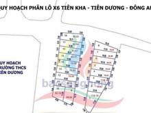 Hình ảnh Bán đất đấu giá X6 - Tiên Kha - Tiên Dương