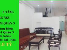 Hình ảnh Bán nhà Quận 3, 5 tầng 7 phòng ngủ, nhà đẹp hẻm thông xe tải 8.6 tỷ