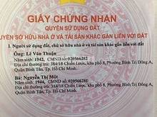 Hình ảnh Bán nhà hẻm Chiến Lược, Q.Bình Tân, 4x8m, gác suốt
