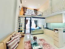 Hình ảnh Duplex + 1pn_cửa sổ, ban công_full nội thất_gần phố Tây_HiFriendz