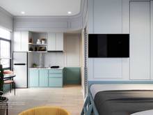Hình ảnh Studio mới xây 100% chờ bóc tem ngay chợ Tân Mỹ_Crescent Mall PMH Q7