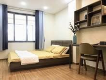 Hình ảnh Studio lót sàn gỗ full nội thất cao cấp gần vòng xoay hàng xanh - BT