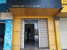 Hình ảnh Chính chủ cho thuê nhà 2 mặt tiền 75 Trường Sơn P2 Q Tân Bình