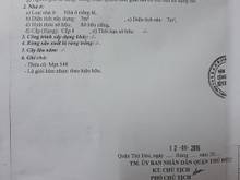 Hình ảnh Cần bán gấp đất thổ cư hẻm 808, Mặt tiền đường nhựa 5m, P.HBP, Q.TĐ