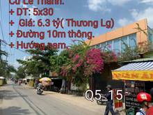Hình ảnh Bán đất Mặt tiền Hồ Văn Long Bình Tân 5x30 shr 6.3 tỷ đường 10m thông
