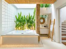 Hình ảnh Nhà phố thiết kế homestey Đà Lạt sàn gổ ốp đá, hẻm 8m văn minh,sang
