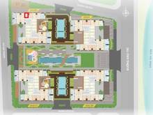 Hình ảnh Mb6623 nạp rút nhanh chóng tầng trung Q7 Saigon Riverside ban công hướng Bắc. A0767065