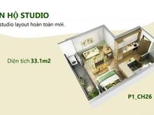 Hình ảnh Sở hữu căn Studio 33m2 độc quyền tòa P1 ở Vinhomes Ocean Park 1.16 tỷ.