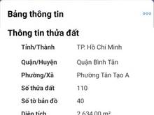 Hình ảnh Bán đất đường dẫn cao tốc Tân Tạo A, Bình Tân