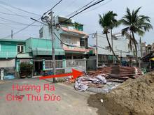 Hình ảnh Bán gấp 60m góc 2 mặt tiền KDC đường Hồ Văn Tư ngay Chợ Thủ Đức, sổ đỏ