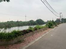 Hình ảnh Bán gấp lô đất gần hồ điều hòa đường ô tô tại thôn Trân Tảo, Phú Thị