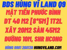 Hình ảnh BDS Hùng Vĩ Land Nhà 3 tầng MT 25 Phước Bình (3PN-3WC) ngang 8m 4t5