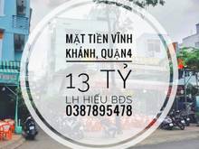 Hình ảnh BÁN Nhà Mặt Tiền kinh  - Ngang 9m - Đường Vĩnh Khánh,Quận 4- Giá 13tỷ