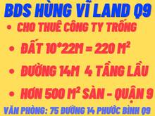 Hình ảnh BDS Hùng Vĩ Land Cho Thuê Công Ty 4 tầng 10 x 22m, Tăng Nhơn Phú B, Q9