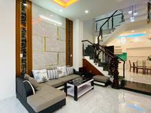 Hình ảnh Bán nhà hẻm 6m 1 trục Phan Văn Trị , 4.4 x 18 ,trệt lững 2 lầu