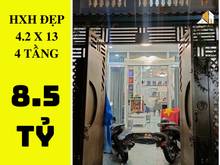 Hình ảnh ✔️  Nhà HXH Phan Văn Trị  P.10 GV - 55m2 - 4 tầng chỉ 8.5 tỷ