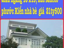Hình ảnh bán biệt thự cao cấp 1hầm 1trêt 3lầu ngang 10x19 ( KDC sadeco nhà bè)