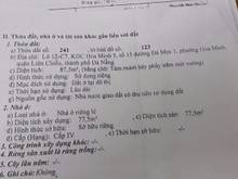 Hình ảnh bán nhà 2 tầng mặt tiền đá mọc 1 vi tri qa đêp