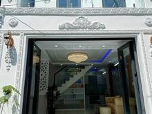 Hình ảnh Nhà hẻm xe hơi, 2 lầu, 4 phòng ngủ, 3WC, sổ hoàn công