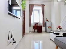 Hình ảnh Qăn hộ full nội thất gác lửng 1m7 tân kiểng Q7