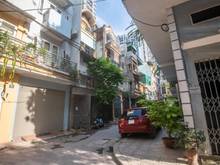 Hình ảnh BÁN NHÀ VỀ QUÊ. Nhà Kim Ngưu, phân lô, ô tô, 2 thoáng, 85m, 5 tầng, 11