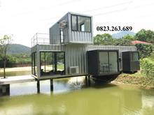 Hình ảnh Container thi công làm văn phòng, nhà ở